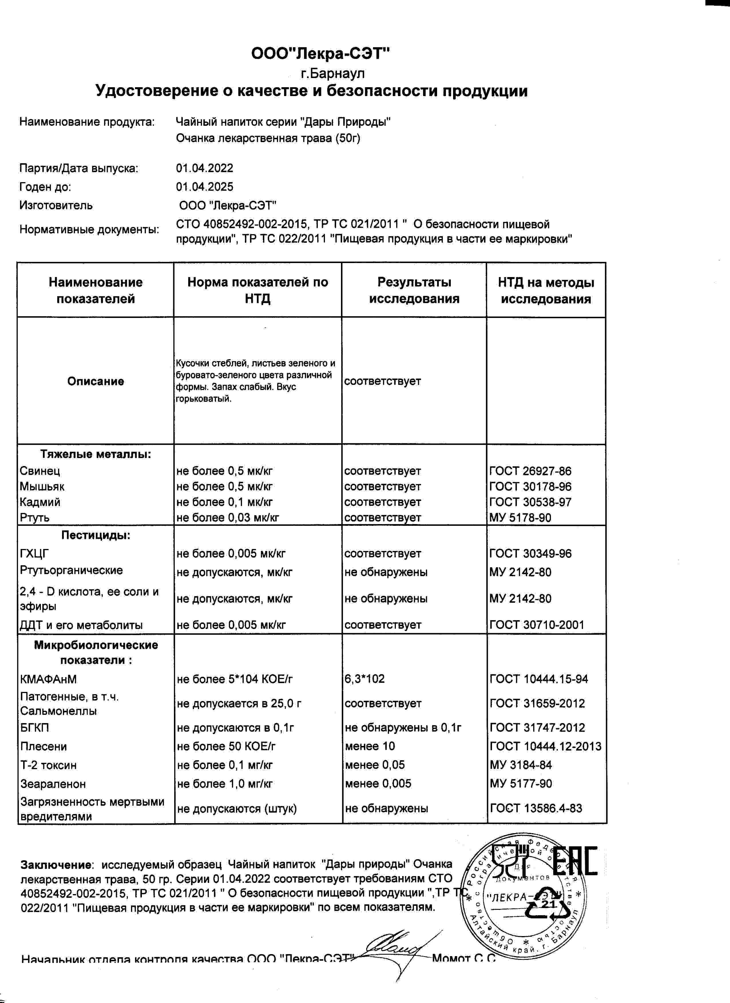 Паспорт №042022